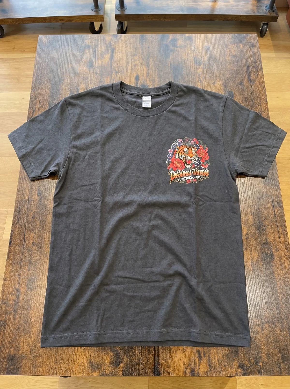 Da Vinci SAMPLE PRINT Shirt Grey Yokosuka Japan