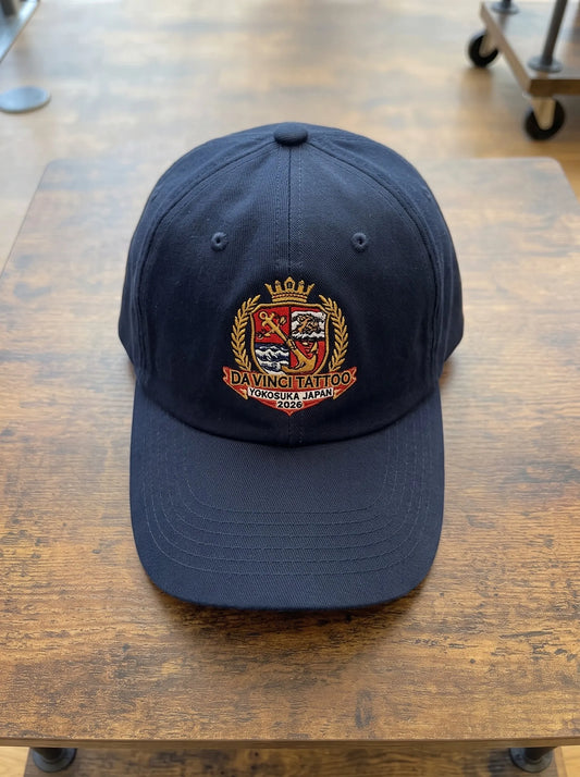 Da Vinci SAMPLE PRINT Cap Navy Blue Yokosuka Japan
